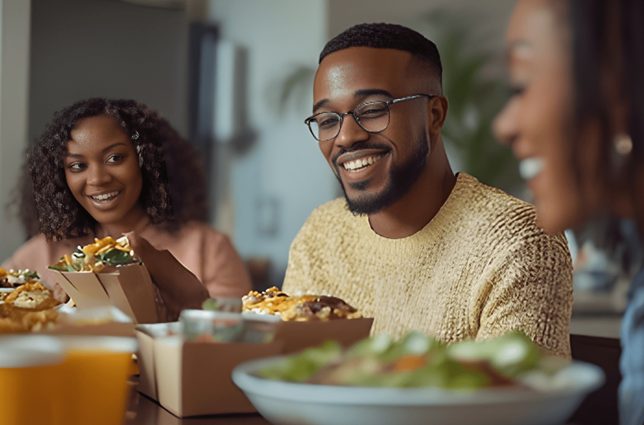 Food delivery person